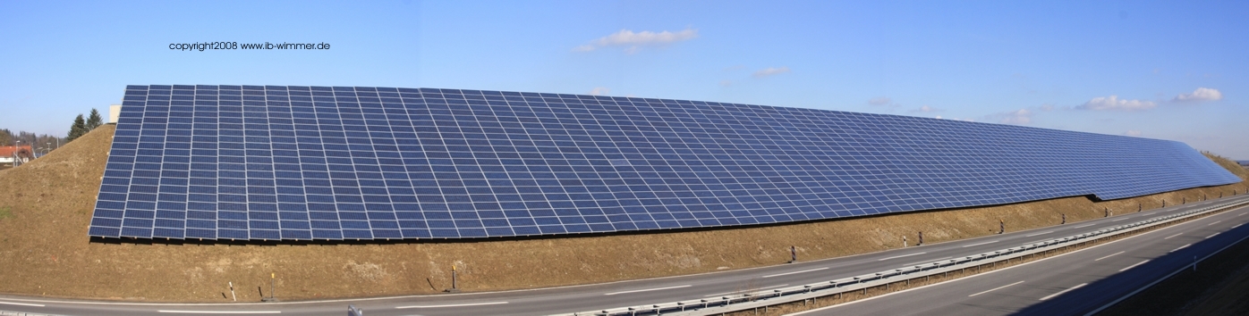 PV A94 - Photovoltaik an der Autobahn